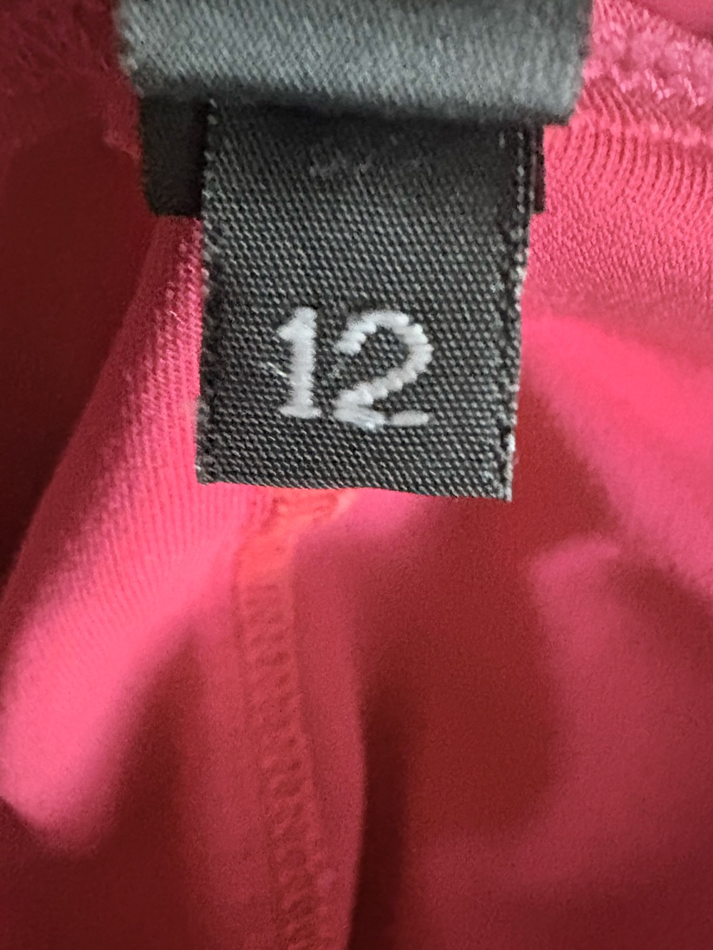 Laundry By Shelli Segal Vintage 1995 Hot Pink Cowl Neck Slip Dress in size 12 - Picture 6 of 7